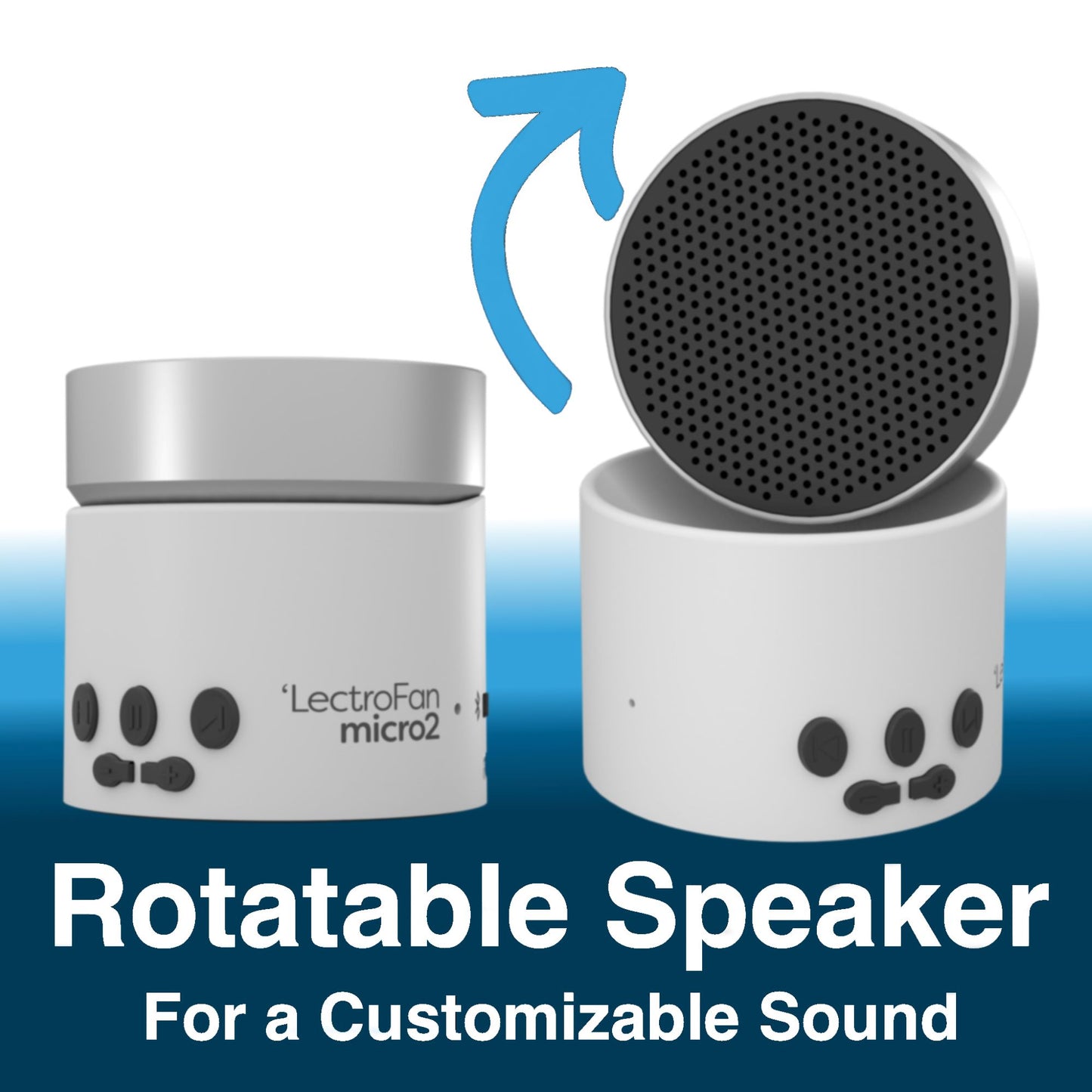 Rotatable Speaker for a Customizable Sound