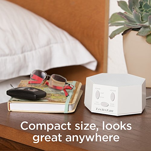 White LectroFan On Bedside