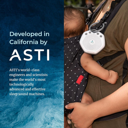 LectroFan Alpha Portable Baby Sound Sleep Machine Developed in California by ASTI