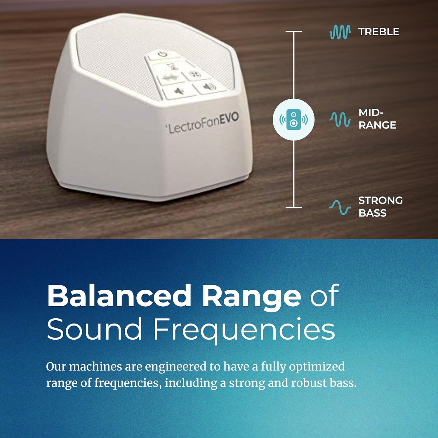 LectroFan Evo Frequency Ranges